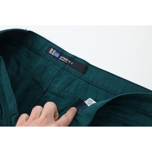 NOS Vtg 90s Marithe Francois Girbaud Mens 40x32 Baggy Relaxed Fit Wide Leg Jeans - Picture 6 of 11